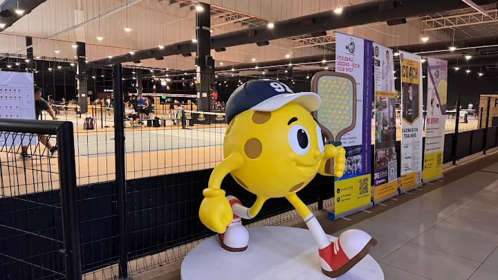 91 Sports Arena pickleball entrance area