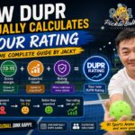 How DUPR calculates your rating?