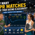 How many DUPR matches